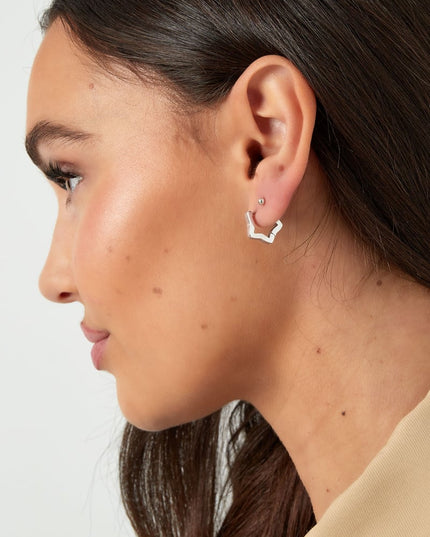 Basic ster oorbellen Goud kleur - klein