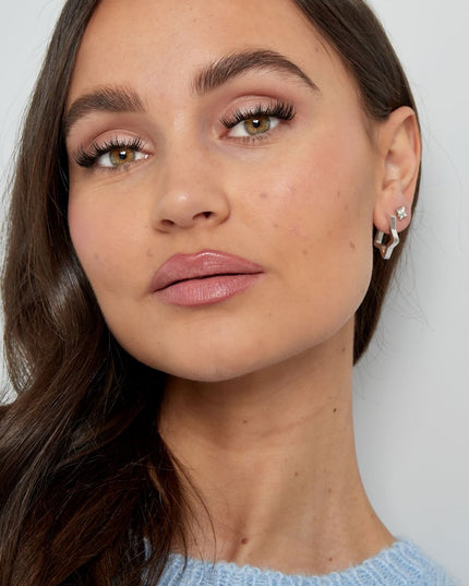 basic ster oorbellen groot