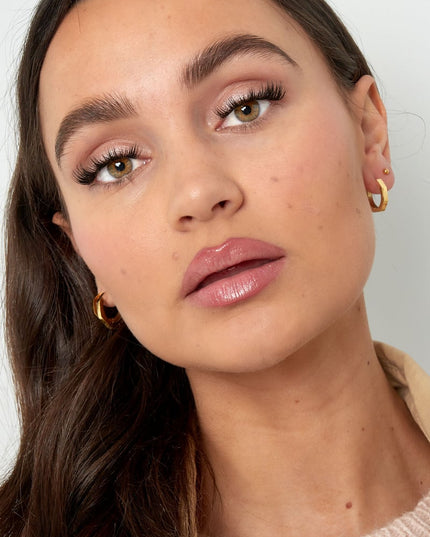 klassieke ronde oorbellen medium