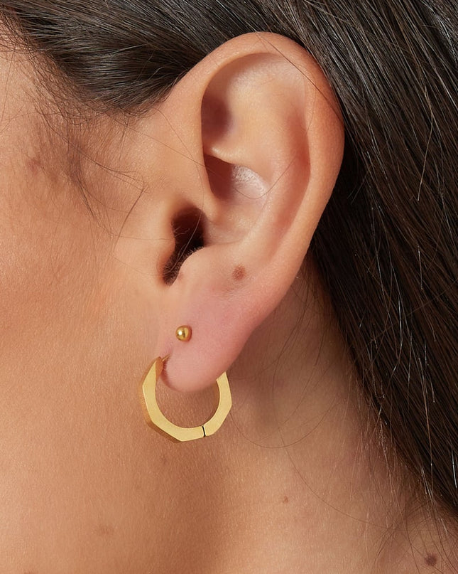 klassieke ronde oorbellen medium