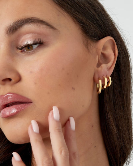 klassieke ronde oorbellen medium