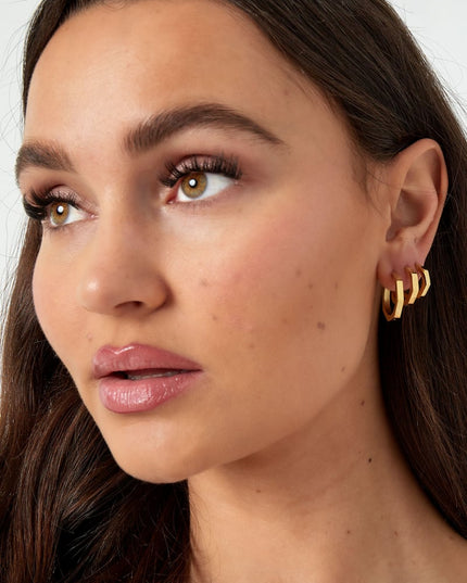 klassieke ronde oorbellen groot