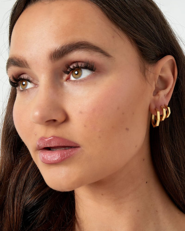 klassieke ronde oorbellen groot