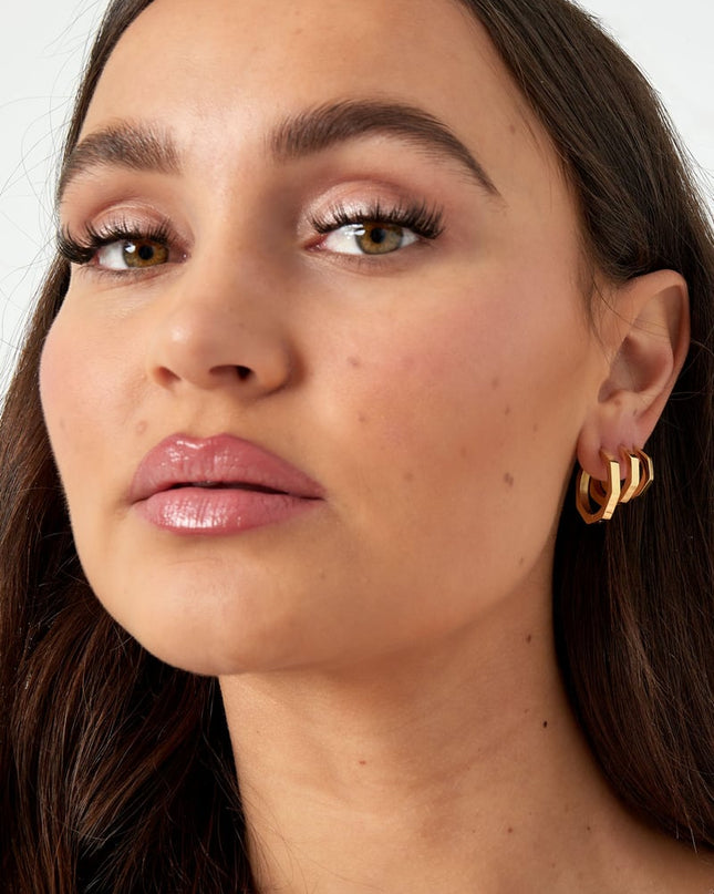 klassieke ronde oorbellen groot