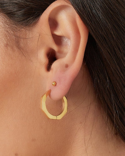 klassieke ronde oorbellen groot