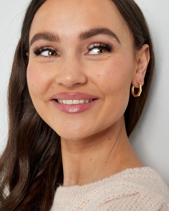 klassieke ronde oorbellen groot