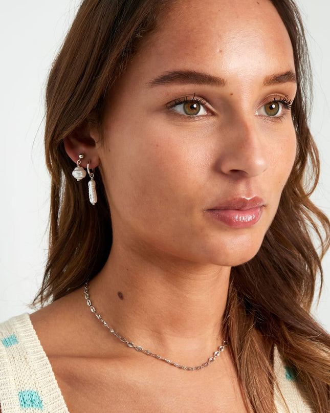 oorbellen parel bedel