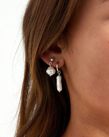 oorbellen parel bedel