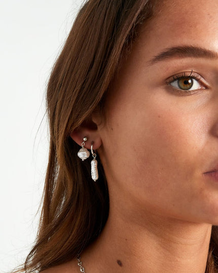 oorbellen parel bedel