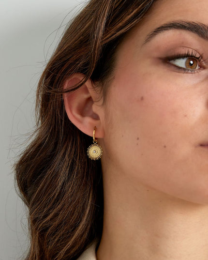 oorbellen sunny met parel