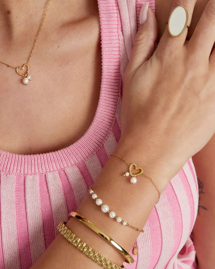 armband parel hart