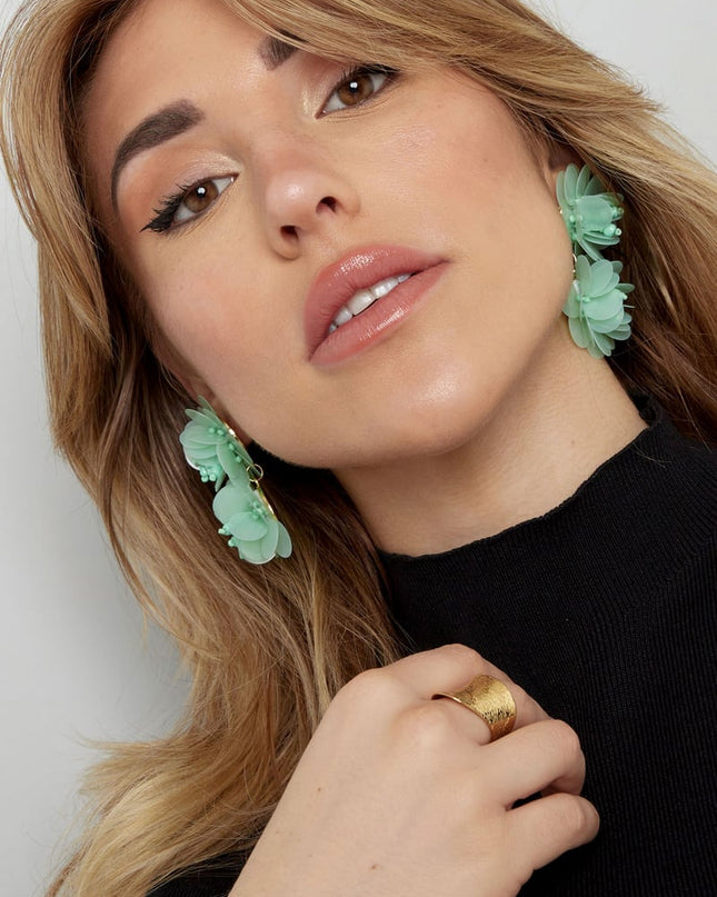 Oorbellen rose spirit