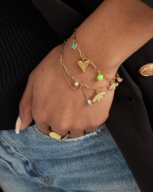 bedelarmband color splash