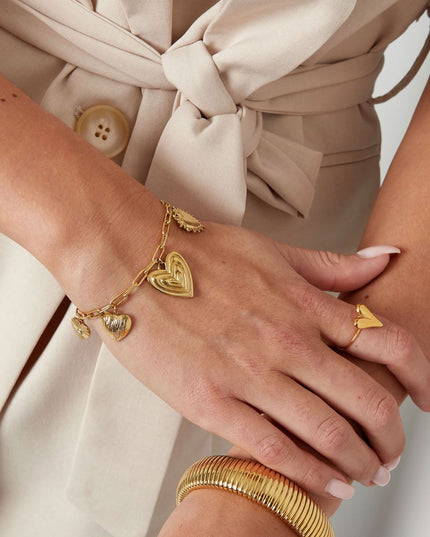 bedelarmband flower love