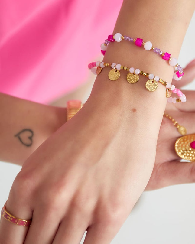 armband twisted love - groen 