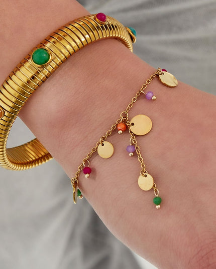 kleurrijke summer armband