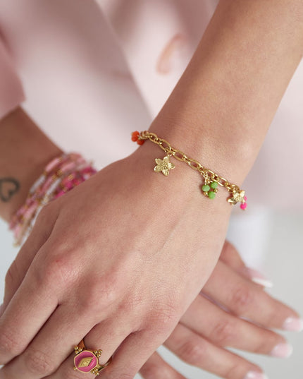 bedelarmband happy place