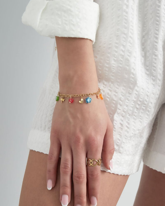 armband festive florals