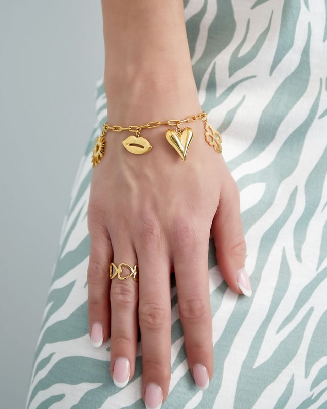 bedelarmband floral lovers