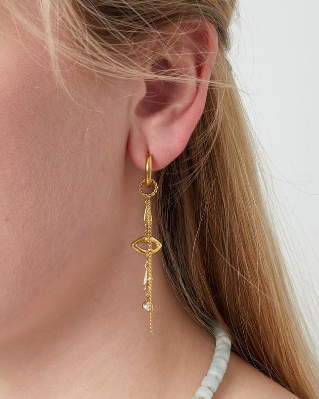 oorbellen lips on fire