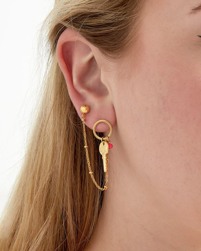 oorbel key to my heart