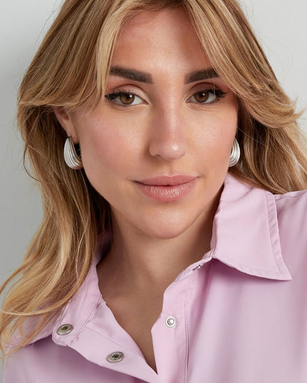 oorbellen druppel open structuur