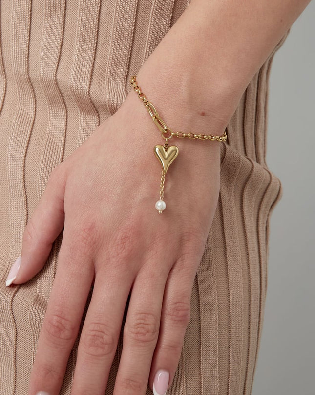 armband lovely hearts