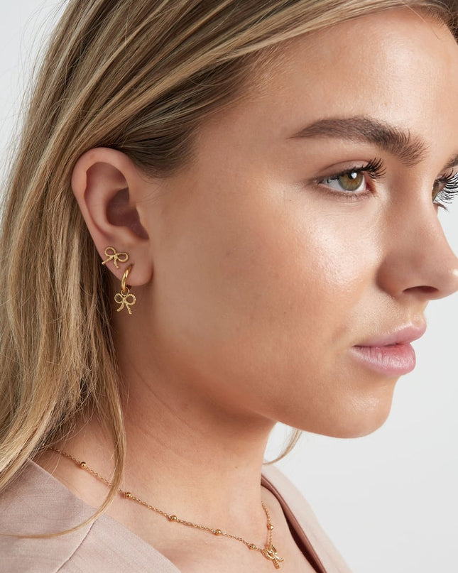 oorbellen bow basic