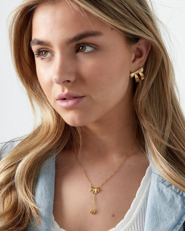 oorbellen lovely bow