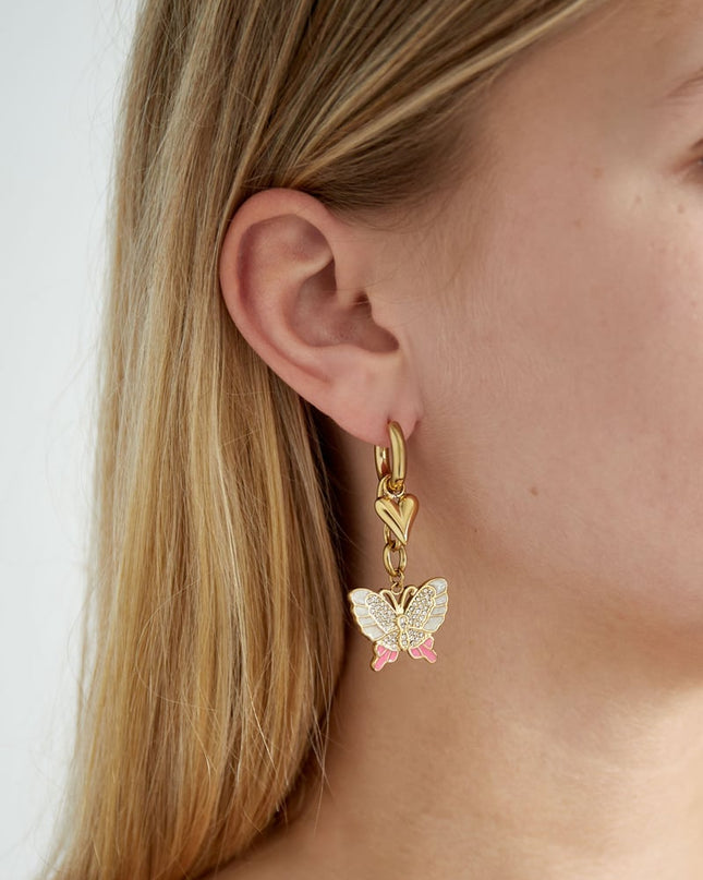 oorbellen butterfly babe
