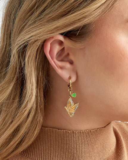 oorbellen vlinder visioen