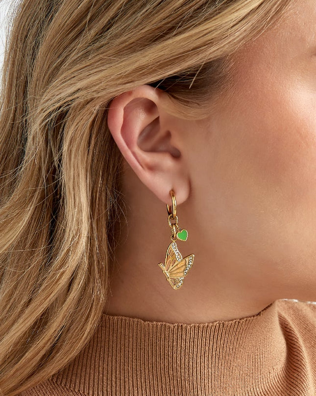 oorbellen vlinder visioen