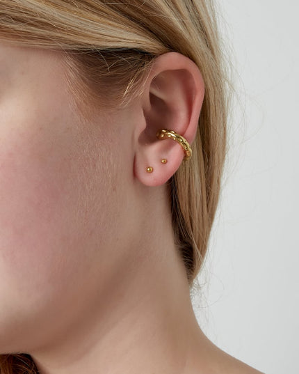 ear cuff met structuur