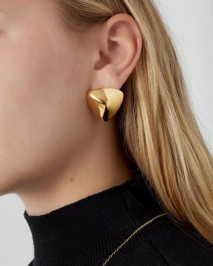 oorbellen triangle stud