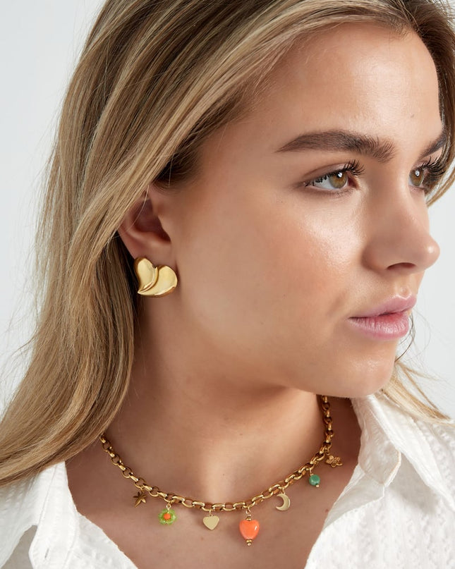 oorbellen chrome heart