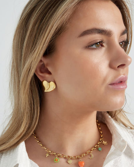 oorbellen chrome heart