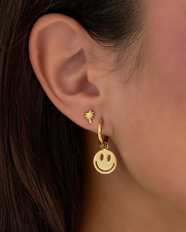 oorbellen smiley lover