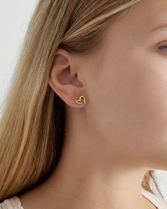 Oorbellen open your heart