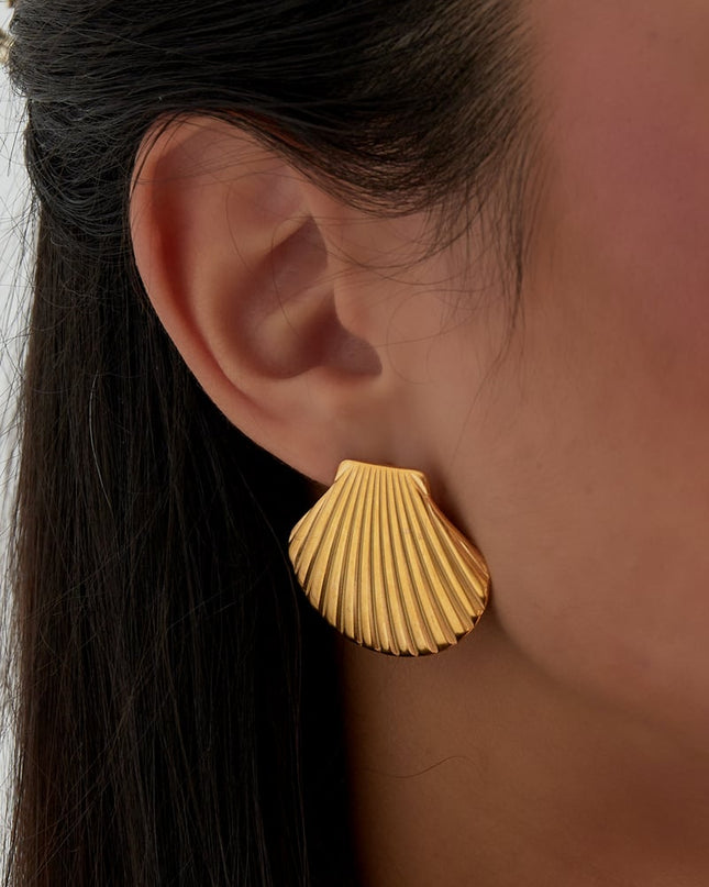 oorbellen shell statement