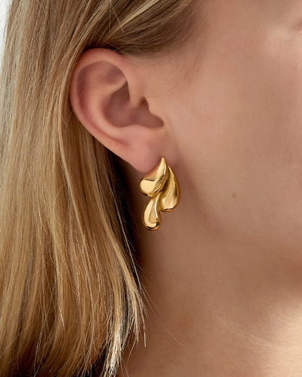 oorbellen triple drip