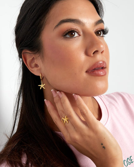 oorbellen simple starfish