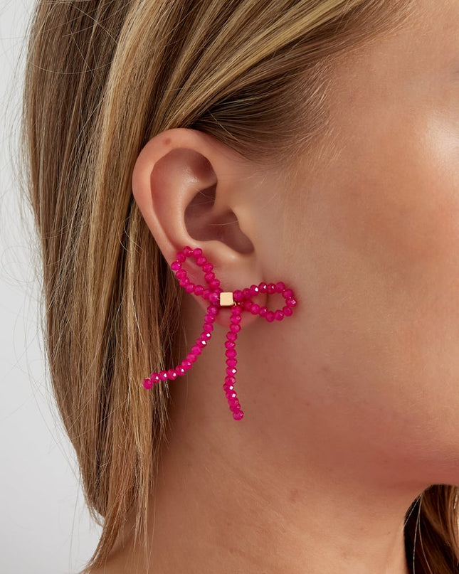 Bowie stud oorbellen