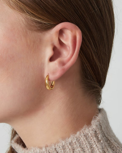 graceful mini hoops oorbellen