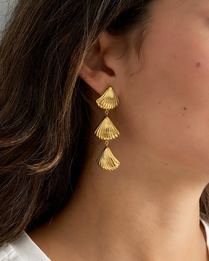 Stijlvolle roestvrijstalen oorbellen