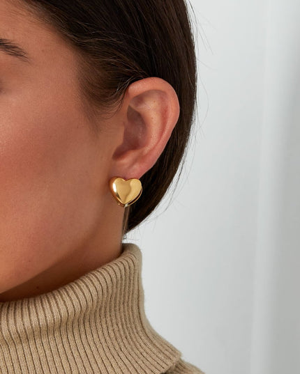 little hearts studs oorbellen