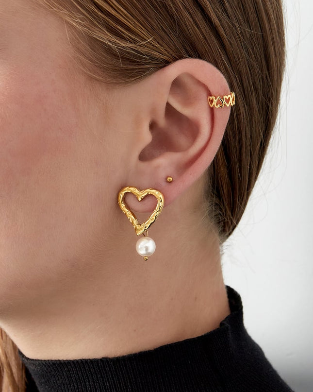 earcuff heart bliss