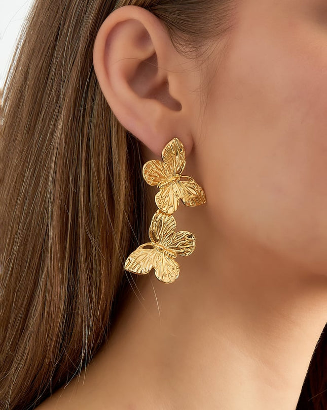 delicate wings oorbellen