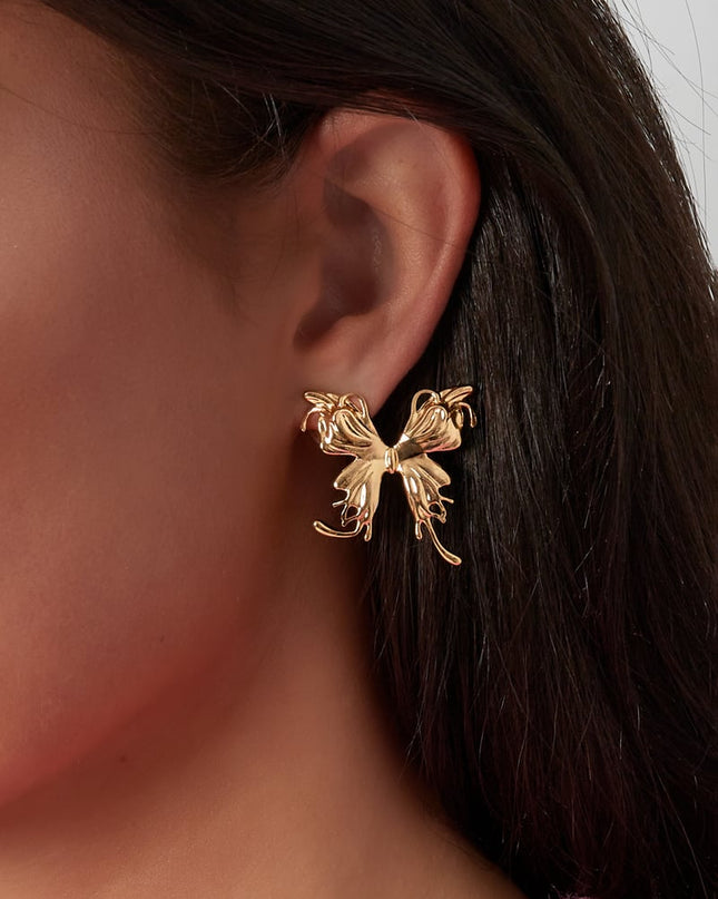 elegant wings oorbellen