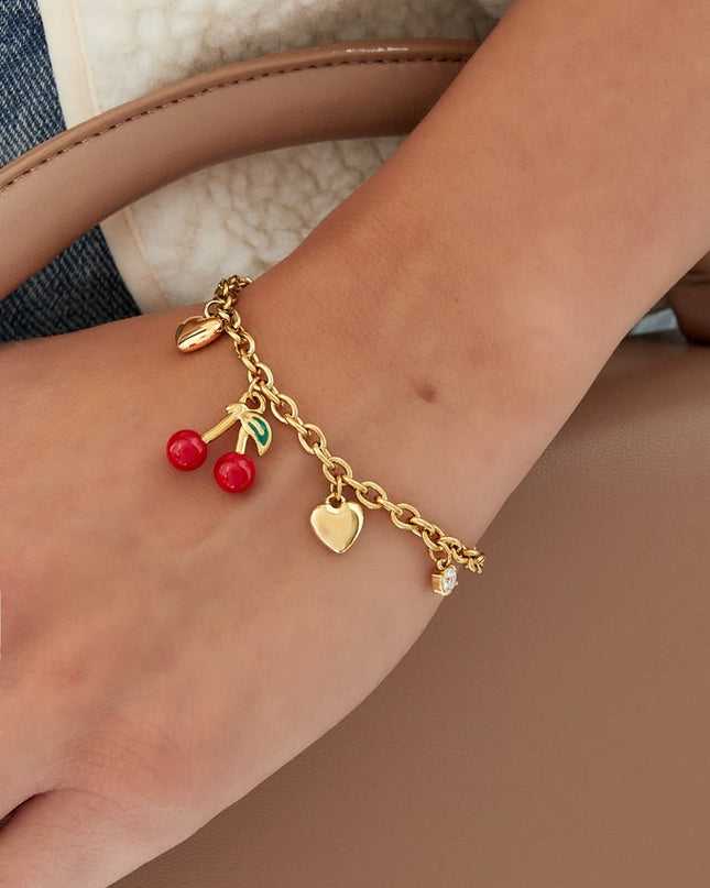 cherish charm armband