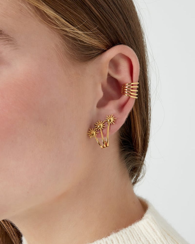 three sunnies oorbellen